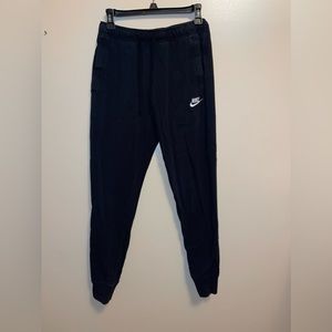 Black Nike joggers
